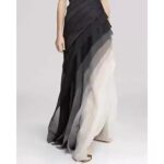 Fashion Women’s Sleeveless Tiered Ruffle Ombre Maxi Dress